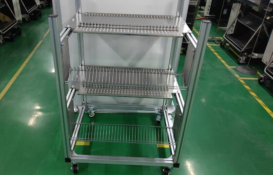 Keranjang penyimpanan Feeder Aluminium untuk Panasonic CM402/602/NPM SMT Pick and Place Machines