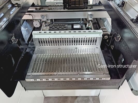 Penjual Terbaik 6 kepala TC06 Pick and Place Machine Kerangka besi cor SMT Chip Mounter