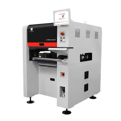 Total Panjang 3,5m Tinggi Precision SMT kecil Produksi Line 0201, BGA, 144 pin IC