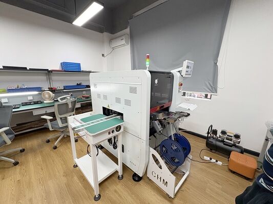 6 Kepala TC06 Semi-Automatik SMT Produksi Line untuk PCB perakitan & PCBA Manufaktur