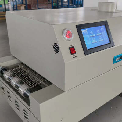 T961 Desktop Reflow Oven dengan Conveyor 730*230mm 6 Temp Zones Mesin pemadatan 3,5KW