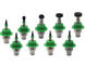 SMT Spare Part Green Juki Nozzle Charmhigh smt Pick and Place Machine 501-507 SMT Aksesoris