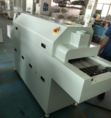 CHM-F830 Oven Reflow SMT Vertikal 8 Zona Suhu Mesin Solder Udara Panas 1400*300mm