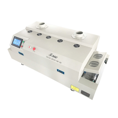 T980 Oven reflow SMT bebas timbal 1160*400mm Infrared & Hot Air BGA Heating Soldering Machine