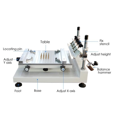 Printer Stensil Presisi Tinggi 3040 Silk Printer, Bekerja Dengan Mesin Pilih Dan Tempat SMT
