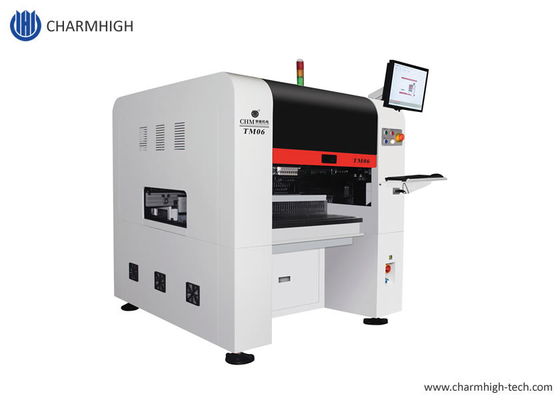 6 Kepala SMT Pick and Place Machine TM06 PCB Conveyor 60 Feeder