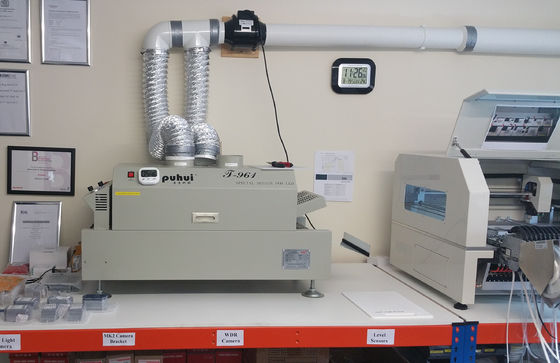T961 Pemanas Inframerah SMT Reflow Oven 3.5kw 230 * 730mm Solder Oven Puhui T-961